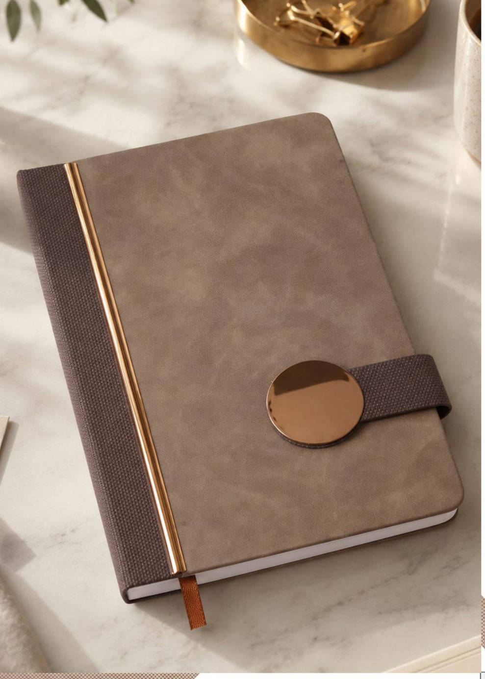 V-773 Contemporary Matte Grain Corporate Diary